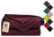 HLKauf Fleecedecke 150x200 cm Kuscheldecke flauschig, knitterarme und atmungsaktive Couchdecke HLKauf-Block (Berry & HLKauf-Block)