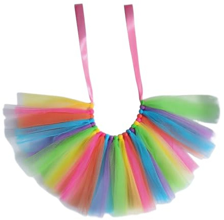 Emdvsco Outfits für Hühner | Lustiges Regenbogen-Henne-Kleid, Haustierkleider für Party, Gänse, Halloween, Enten, Lagerfeuer, Weihnachten, Geburtstag, Hund, Urlaub, Cosplay, Zuhause, Foto-Festival