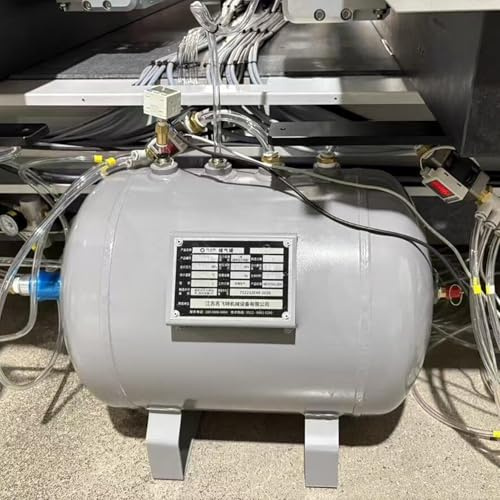 Serbatoio Aria Serbatoio d’Aria Orizzontale, Serbatoio Aria con Raccordi, Serbatoio di Accumulo Aria da 1 3 5 8 16 20 40 Gal, Serbatoio per Compressore d’Aria(150L/39.6Gal)