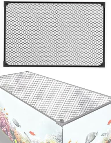 Anti-Sprung-Netz for Aquarien, Deckel, Abdeckung for Aquarium, Haube, Sprungabdeckung(120x40cm/47.2x15.7in)