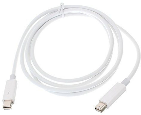 Cablecc Câble de données vidéo Thunderbolt Vers Thunderbolt pour MacBook 2013 2014 2015