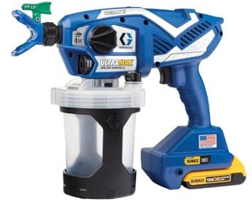 Graco 17P258 Ultramax Airless HH Spruzzatore Senza Fili 2B 240 V Acciaio Inox Blu
