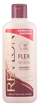 NATURAL HONEY - Revlon Flex Keratin Champú Cabello Fino 650ml