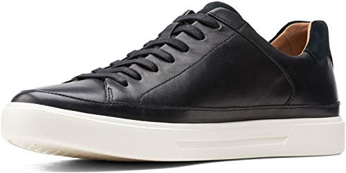Clarks - Un Costa Krawattenschuhe für Herren, 45 EU, Black Leather
