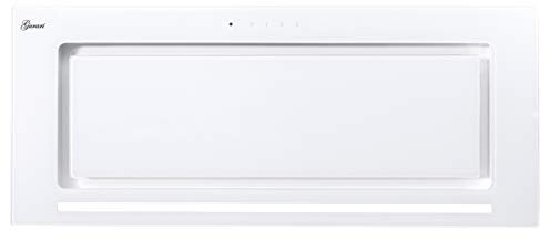 Gurari GCH 217 - Campana de cocina integrada 1000 m3/h, 70 cm, extracción de 3 velocidades, iluminación LED, control remoto, TouchControl, campana de techo