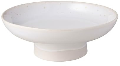 like. by Villeroy & Boch Winter Glow - Centre de table de Noël, blanc, 24 x 24 x 9 cm