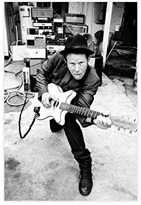 FISH DRAGATE Tom Waits 24 Leinwand-Poster, Schlafzimmer, Dekoration, Sport, Landschaft, Büro, Raumdekoration, Geschenk, ohne Rahmen, 30 x 45 cm