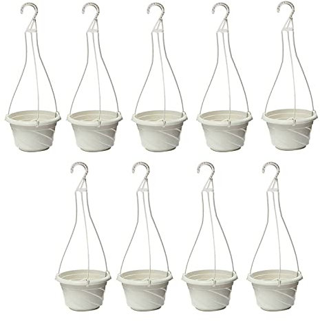 ZYWUOY Lot de 9 paniers à suspendre pour pot de fleurs ou plantes