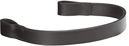 Velociti - Pferde-Stirnriemen Rapida, Leder (Cob) (Braun)