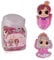 accentra Mini-Duschgel “Little Princess – Großpackung Gastgeschenk für Kindergeburtstag, Tombolapreis oder Adventskalender – Bonbonglas mit 24 x 50 ml, 2 Motive/Düfte