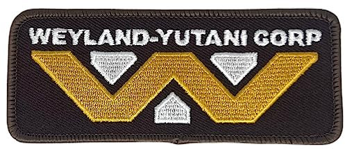 Weyland Yutani Corp Patch (4 Inch) Iron or Sew-on Badge Aliens Movie Horror Film DIY Costume, Hat, Cap, Backpack, Bag, Jacket Gift Patches