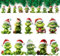 Decorazioni Natalizie, Decorazione Natale Albero, Ornamento da Appendere Natalizio Decorazioni, Decorazioni per Albero di Natale in Acrilico 2D da Appendere