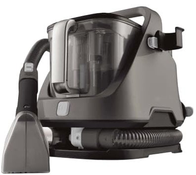 Avilia Macchina Aspirapolvere Lava Tappeti - Lava Moquette - Lava interni auto Cavo da 3 Metri, Serbatoi da 1,4L e 1,200L Tecnologia Avanzata per una Pulizia Impeccabile. Grigio Scuro e Nero