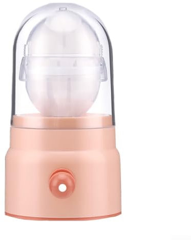 Egg Scrambler Shaker, Egg Scrambler Spinner, Egg Homogenizer Manual Puller, Egg Beater Egg Spinner for Hard Boiled Eggs(Pink)