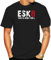 Men t-Shirt Eskate Skate Electro Longboard Hoverboard Gift by mrteee Tshirt Black Size XXL
