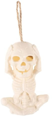 Yardenfun Halloween Schädel Lampe Licht Für Gruselige Deko Für Halloween Partys Und Geisterhäuser Robust Und Als