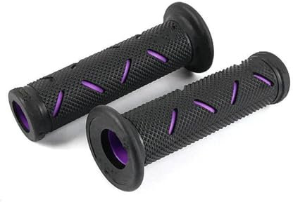 SUTVCM Per Ducati Per Streetfighter 848 1098 V2 V4 Manopole Universali Per Moto (VIOLA)