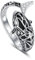 YueYuan Orca Ring 925 Sterling Silber Orca Schmuck Tier Ring Verstellbarer Ring Weihnachten Halloween Ostern Vatertag Valentinstag Geburtstag Schmuck Geschenke für Damen