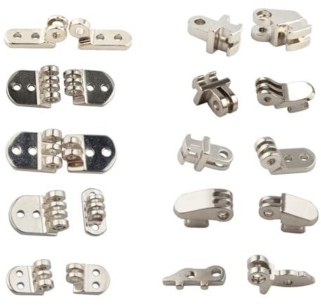 Generico 1 set cerniera for occhiali montature in plastica occhiali da sole in acetato occhiali in legno riparazione parti di ricambio accessorio(XY060)