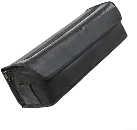 Eawfgtuw Fireproof EBike Battery Case Ideal Storage for 36V, 48V, and More Lithium Batteries Electric Bike Battery Bag Fireproof Storage Case for Hailong eBike Lithium Battery