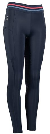 HKM Unisex Kids Aymee- Silicone Full Seat Leggings