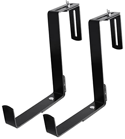 AKOOSY Supporto da Parete Regolabile per Vasi da in con Portavasi per Balcone e Ganci Resistenti per Fioriere da ed Esterno Sospensione per Piante
