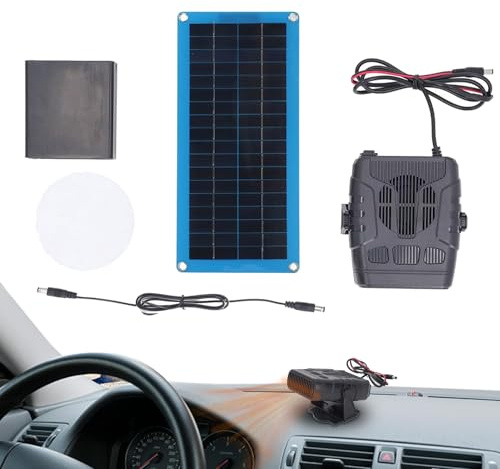 Riscaldatore a pannello solare portatile, kit di riscaldamento per serra, riscaldamento per asciugatura casa per animali domestici, set di caldo, riscaldatore portatile per auto, kit di