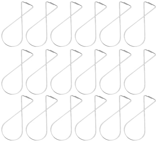 DECHOUS 50 Pièces Crochets De Suspension Pour Faux Plafonds Fixations Pour Décorations De Plafond Pour Plantes Suspendues Et Objets Décoratifs