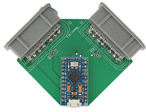 FILFEEL Handle Joysticks USB Adaptor for RasPi, FPGA, and PC – Compact, Low Latency External Board for Controllers (for SNES Handle Adapter)