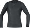 GORE WEAR Herren Windstopper Base Layer Shirt Langarm, Schwarz, L EU