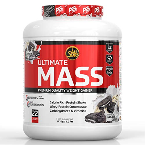 All Stars All Stars Ultimate Massgain Cookies & Cream 1er Pack (1 x 2.270 g), 2270 g