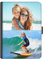 Personalised Case For All Apple iPad Models 10, 9, 8, 7, 6, Air 11, Pro 12.9,13 inch, Mini, 360 Swivel PU Leather Side Flip Folio Cover, Customise with Photo Collage - Two Image
