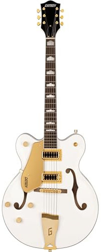 Gretsch G5422GLH Electromatic Classic Hollow Body Double-Cut Lefthand Snowcrest White - Halbakustik Gitarre für Linkshänder