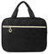 LOVEVOOK Kulturtasche Damen Gross, Wasserdichte Kulturbeutel zum Aufhängen, Faltbare Waschtasche Kosmetiktasche Groß mit 360°Drehbare Haken, Waschbeutel Makeup Bag Cosmetic Bag für Damen, Schwarz