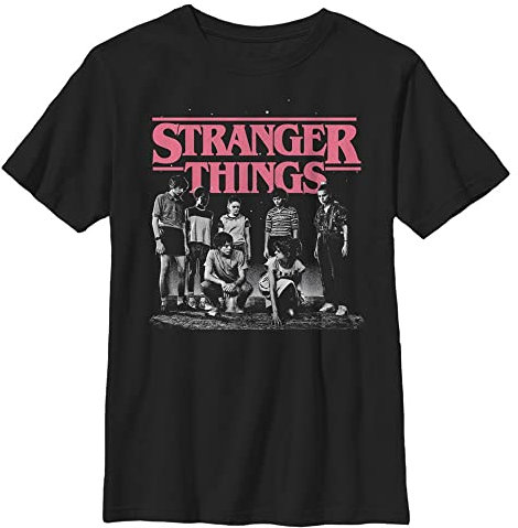 Stranger Things - Stranger Fade YTH Crew neck Black 104