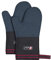Yutat® Ofenhandschuhe - Erweitertes Längerund rutschfest für optimalen Schutz Topfhandschuhe Hitzebeständig bis 250°C, Topflappen Handschuh, Perfekt für die Küche, zum Backen, 2er Set, Marineblau
