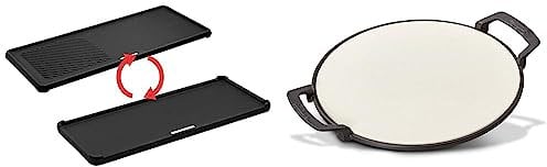 Enders® Guss 1/3 Chicago Wendeplatte & ® SWITCH GRID Pizzastein