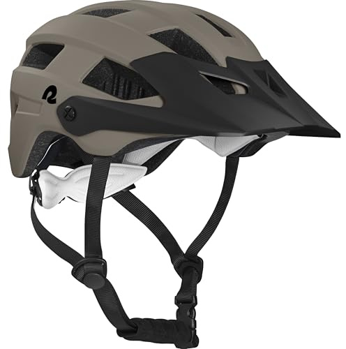 Retrospec Rowan Youth Mountain Bike Helmet Kids MTB Helmet Ages 8-14 Boys Girls, Adjustable Dial Fit Removable Visor, 14 Vents Lightweight Cycling Helmet