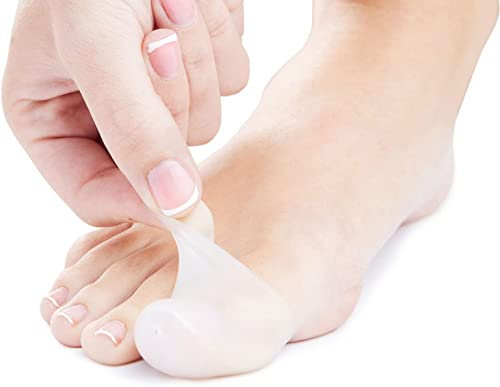 PEDIMEND™ Schutzkappe für den großen Zeh, aus weichem Silikongel, zum Glätten von Hühneraugen, Blasen, Reibungsverletzungen, Zehennagelschutz, eingewachsene Zehennägel, Unisex, Fußpflege, 2 Stück