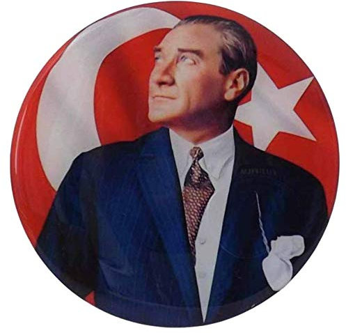 Gök-Türk Universal Aufkleber Sticker Wasserdicht Wasserfest Auto Frontscheibenaufkleber - Mustafa Kemla Atatürk, Türkische Flagge Ay Yildiz Türkei