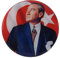 Gök-Türk Universal Aufkleber Sticker Wasserdicht Wasserfest Auto Frontscheibenaufkleber - Mustafa Kemla Atatürk, Türkische Flagge Ay Yildiz Türkei