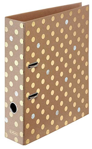Herlitz 50021796 Ordner max file A4 Pure Glam, Rückenbreite 8 cm, Ordner, 1 Stück (1er Pack)
