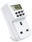 EXTRASTAR Electronic Digital Plug-in Timer, Programmable Timer Socket with LCD Display 24 Hours/7 Days, Energy Saving UK Plug - White