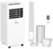 HOMCOM Portable Air Conditioner 5000 BTU, 4-in-1 Cooling, Dehumidifier, Fan, Sleep Mode, Air Conditioning Unit with Digital Display & Remote Control, 24H Timer, Window Venting Kit, for Room up to 18㎡