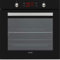 Svan Horno Multifunción Cristal negro SVH375N. Capacidad 78 Litros, 1200W, 10 Programas, Interior Esmaltado, Fácil Limpieza, Eficiencia Energética Clase A