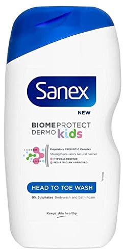 Sanex BiomeProtect Kids Head to Toe Wash, 450ml