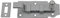 GeZu Impex® Riegel gekröpft 100 x 45 mm Fensterriegel mit Schließblech Schieberiegel mit flachem Griff