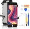 Yodoit for iPhone 7 Plus Screen Replacement Black with Front Camera Earpiece Speaker Proximity Sensor 5.5 LCD Display Digitizer Glass Assembly with Repair Tool Kit and Screen Protector