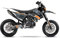 ARider Dekor (Aufkleber) für KTM 690 SMC 2008-2011 | Dragon Edition (Grau)