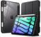 JETech Custodia per iPad mini (A17 Pro, Modello 2024, 7a Generazione) / mini 6 (Modello 2021, 6a Generazione) con Portapenne, Posteriore Chiaro Supporto Cover Sottile per Tablet Antiurto (Nero)
